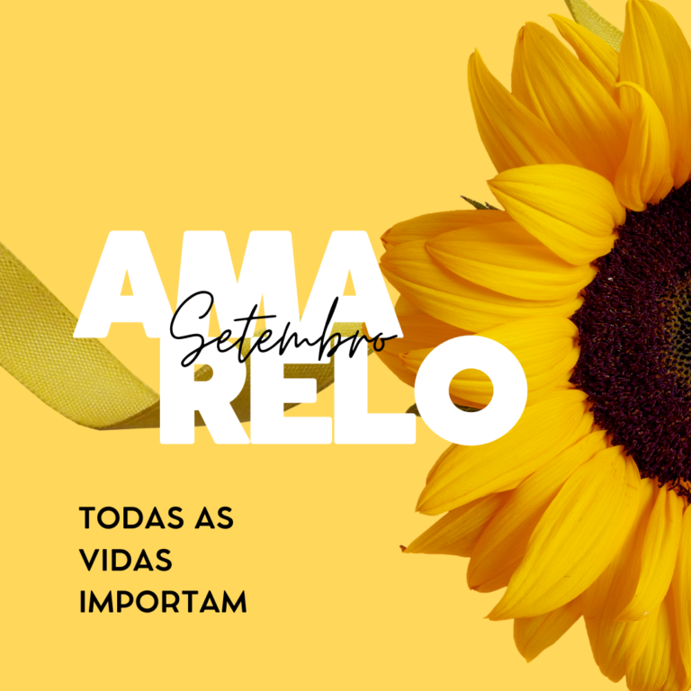 Setembro amarelo, apoie essa campanha