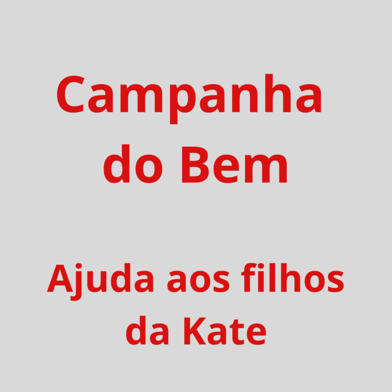 Colabore com a Campanha do Bem