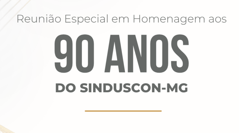 Câmara vai homenagear o Sinduscon-MG 